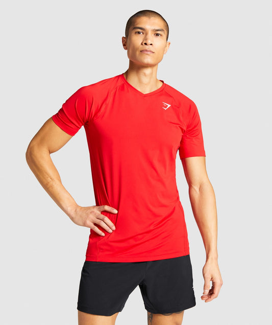 Gymshark Veer T-Shirt - Red