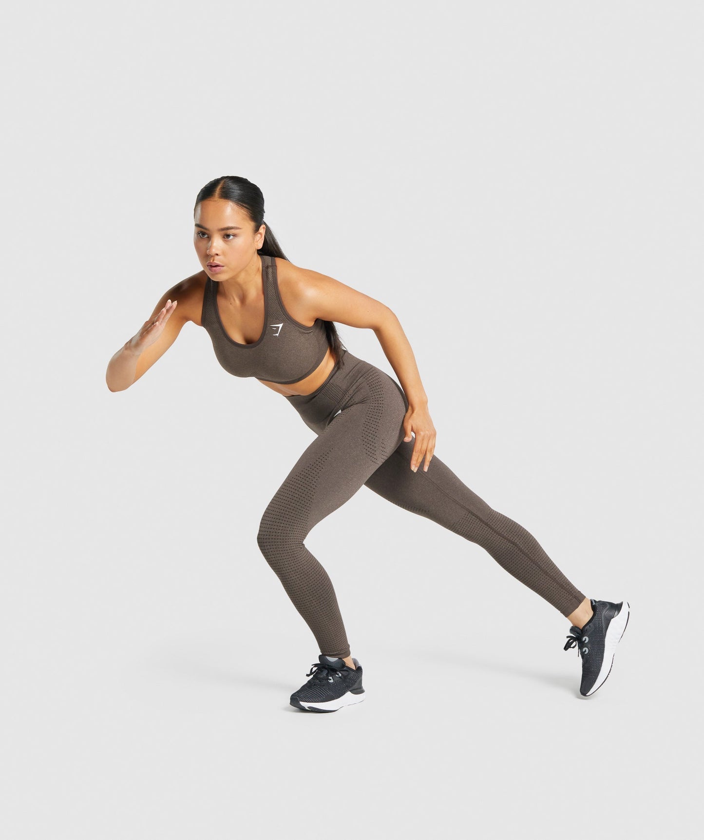 Gymshark Vital Seamless 2.0 Leggings - Brown Marl