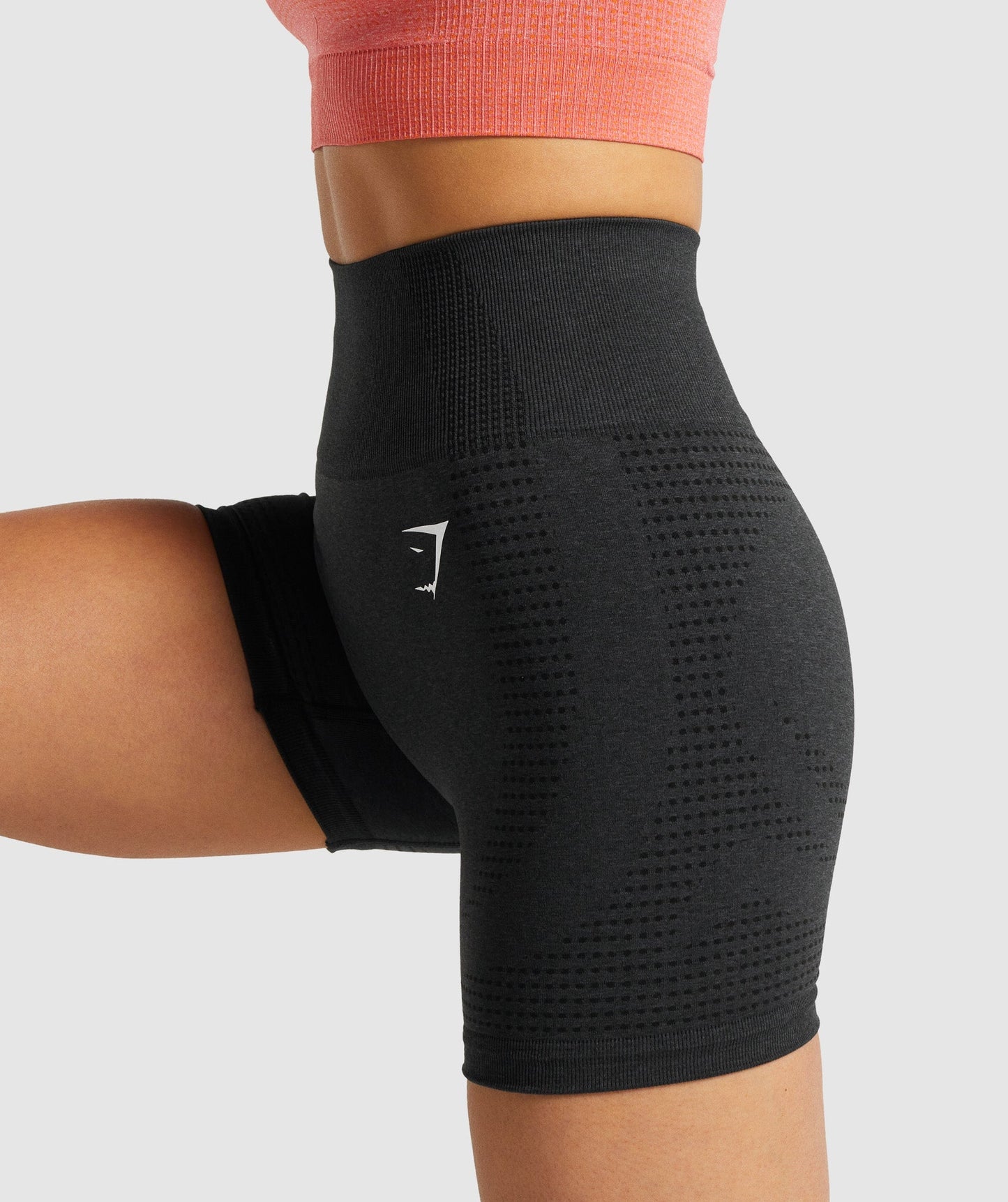 Gymshark Vital Seamless 2.0 Shorts - Black Marl