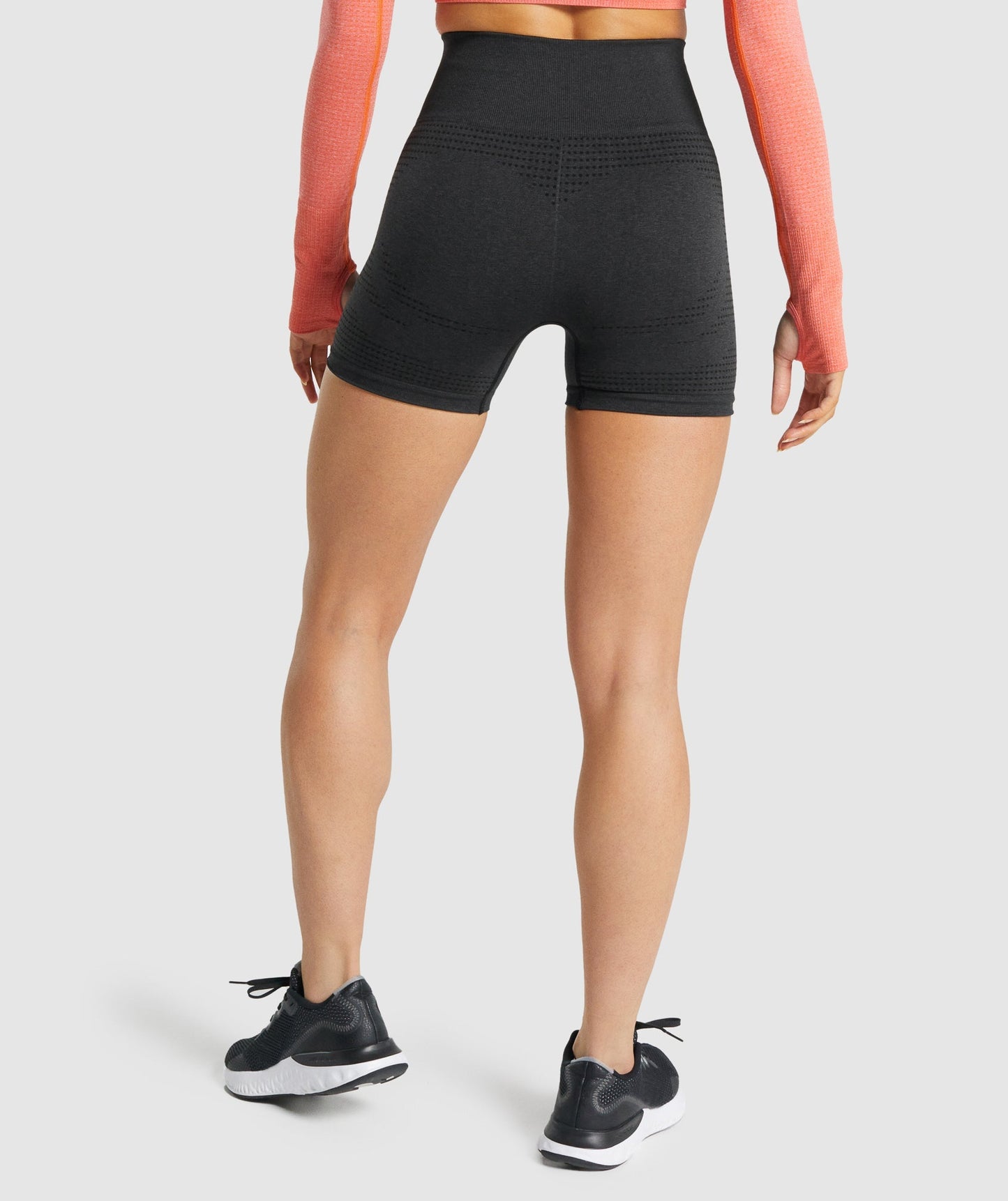 Gymshark Vital Seamless 2.0 Shorts - Black Marl