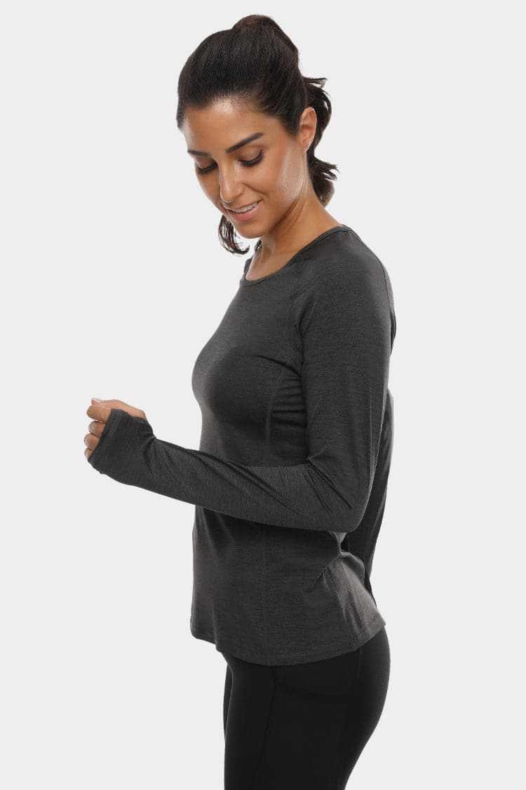 Vutru Round-Neck Training  Long Sleeves