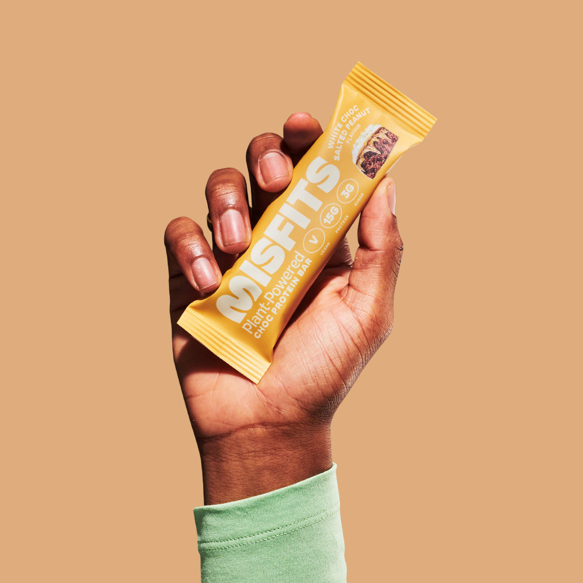 Misfits Protein Bar - White Choc Salted Peanut