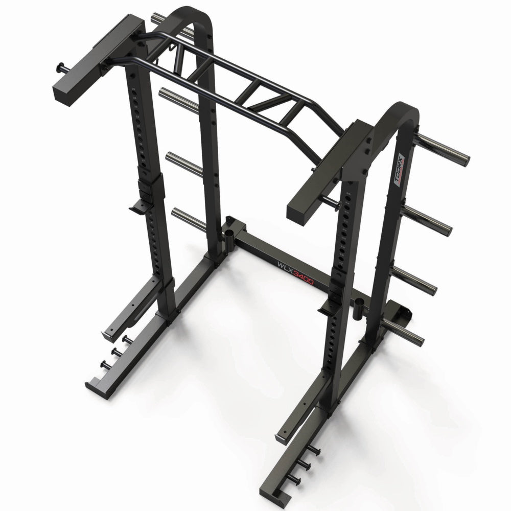 TOORX WLX-3400 Professional Power Rack with Lat Attachment