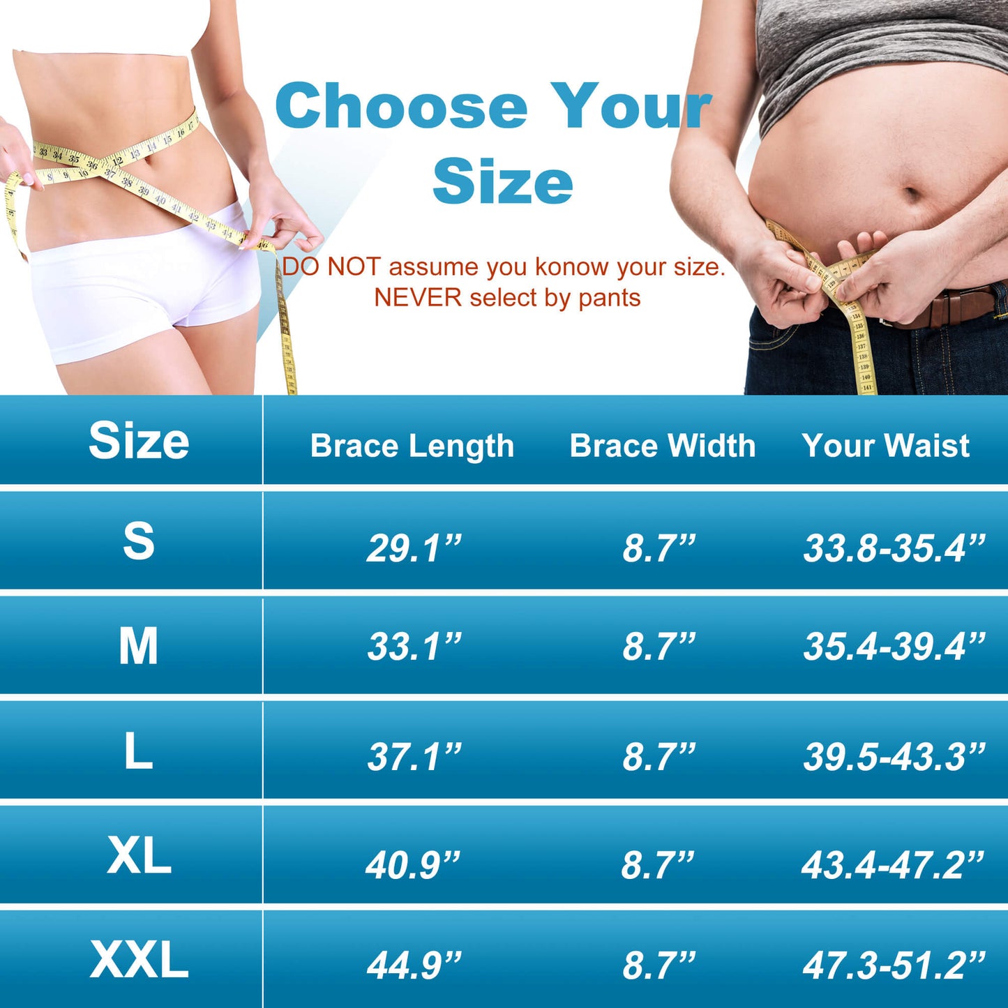 Weight Lifting Belt for Workout, Powerlifting, Squat