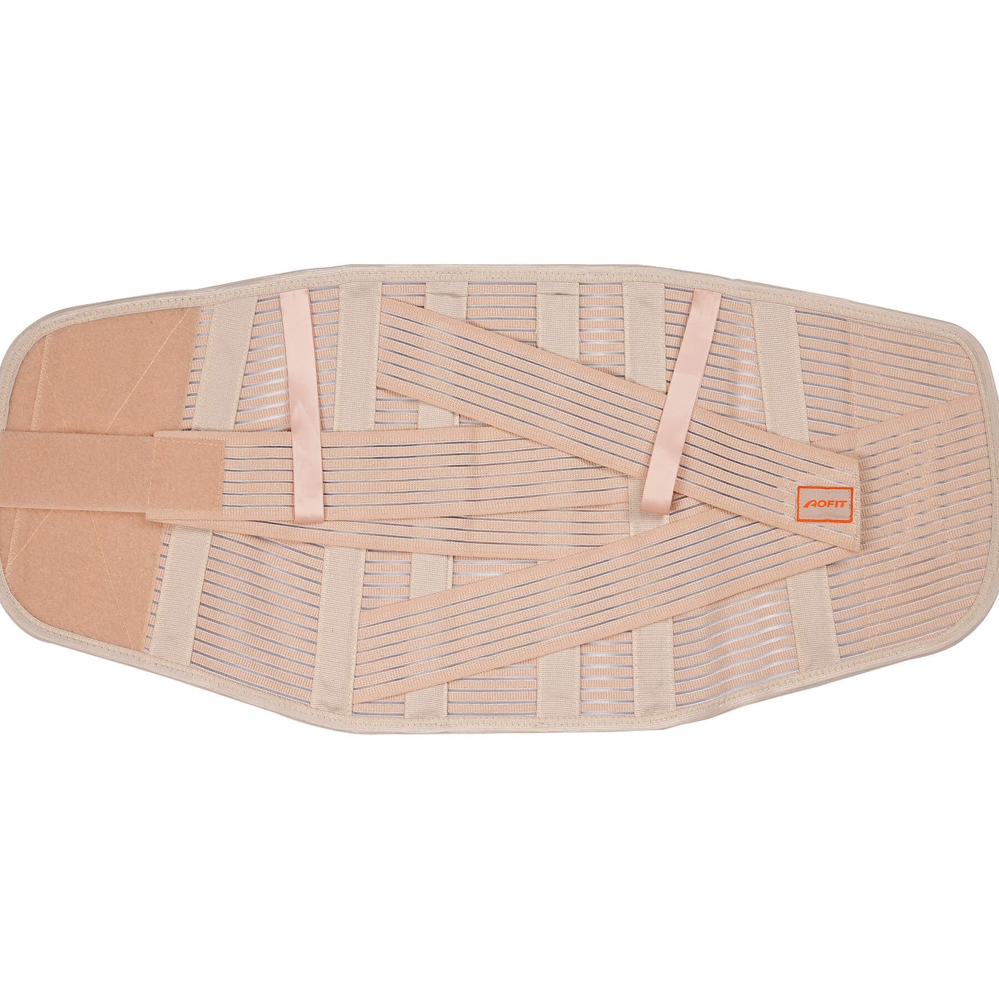 Wide Back Brace for Women with 4 Support Stays to Relieve Lower Back Pain