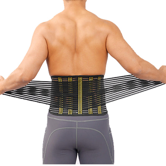 Aofit Back Brace with Breathable Mesh Fabric, Flexible Support
