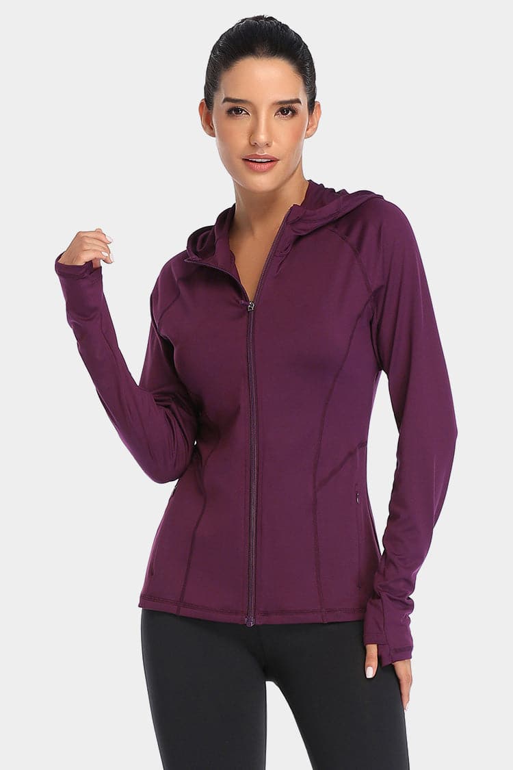 Vutru Full Zip Workout Hoodie