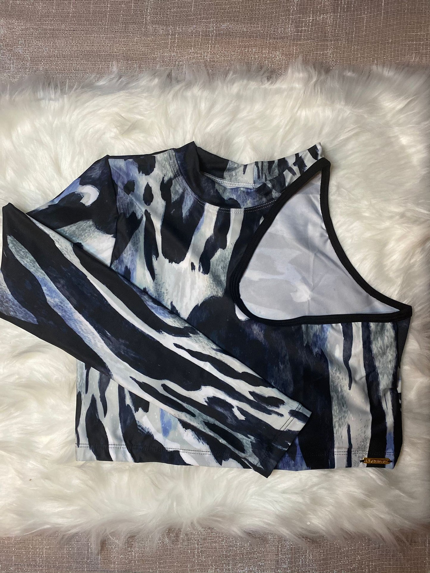 Zebra Long Sleeve Shirt Set