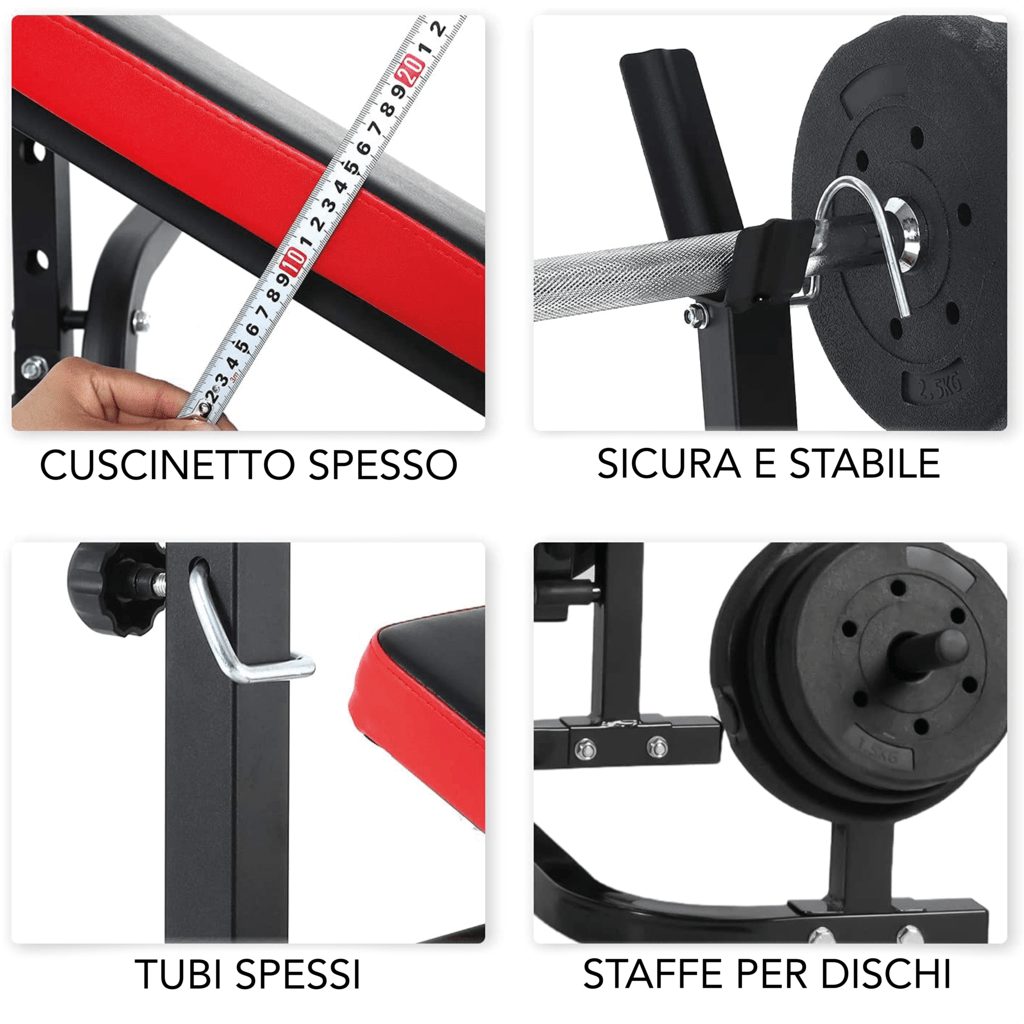 Adjustable Folding Weight Bench with Butterfly & Leg Extension - GYMMI