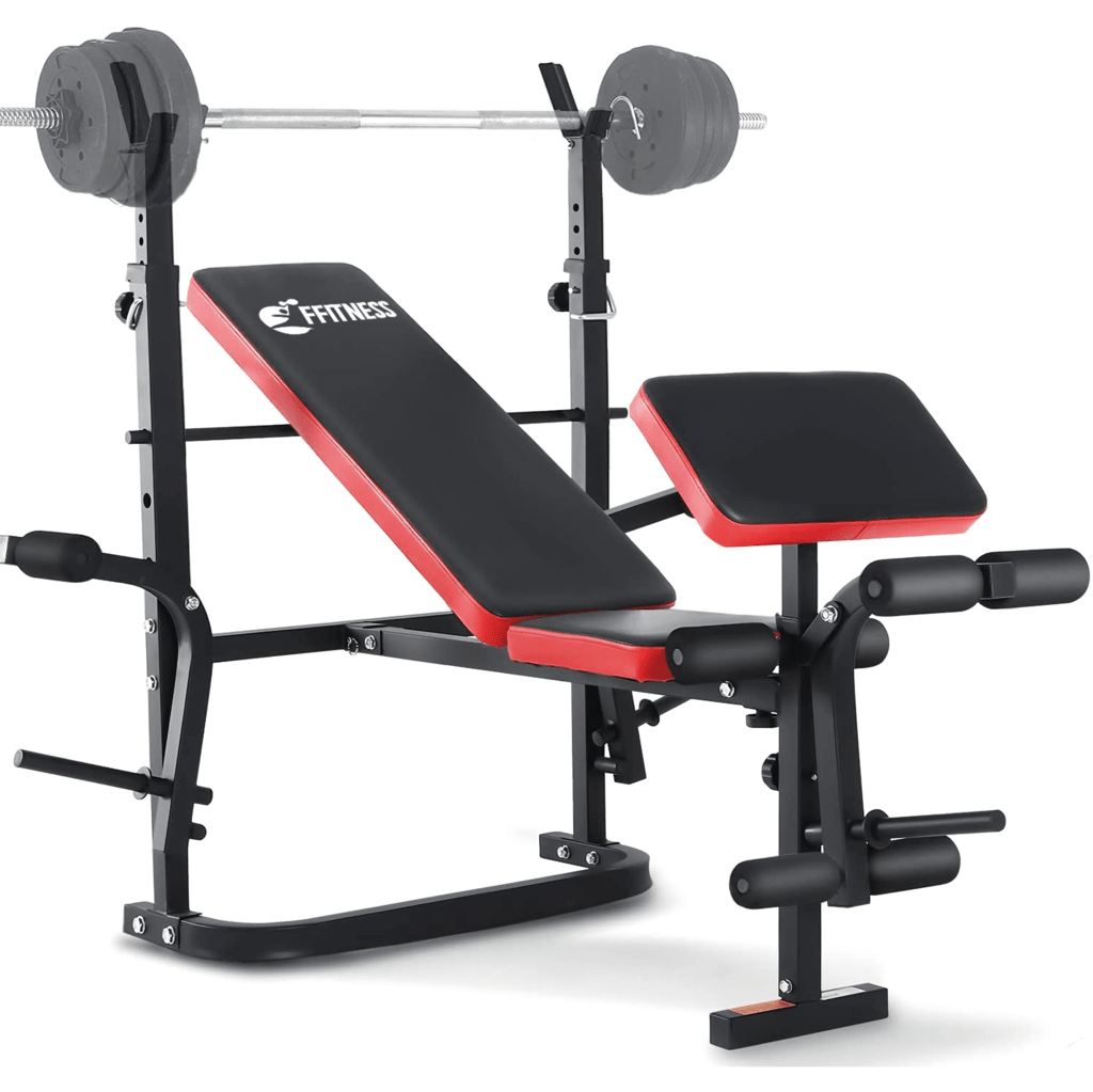 Adjustable Folding Weight Bench with Butterfly & Leg Extension - GYMMI