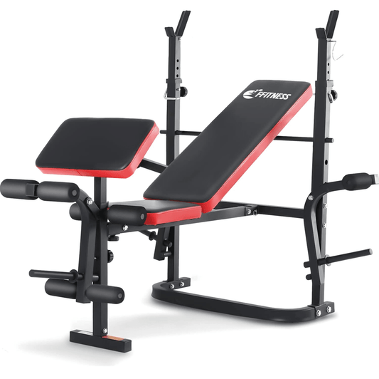 Adjustable Folding Weight Bench with Butterfly & Leg Extension - GYMMI
