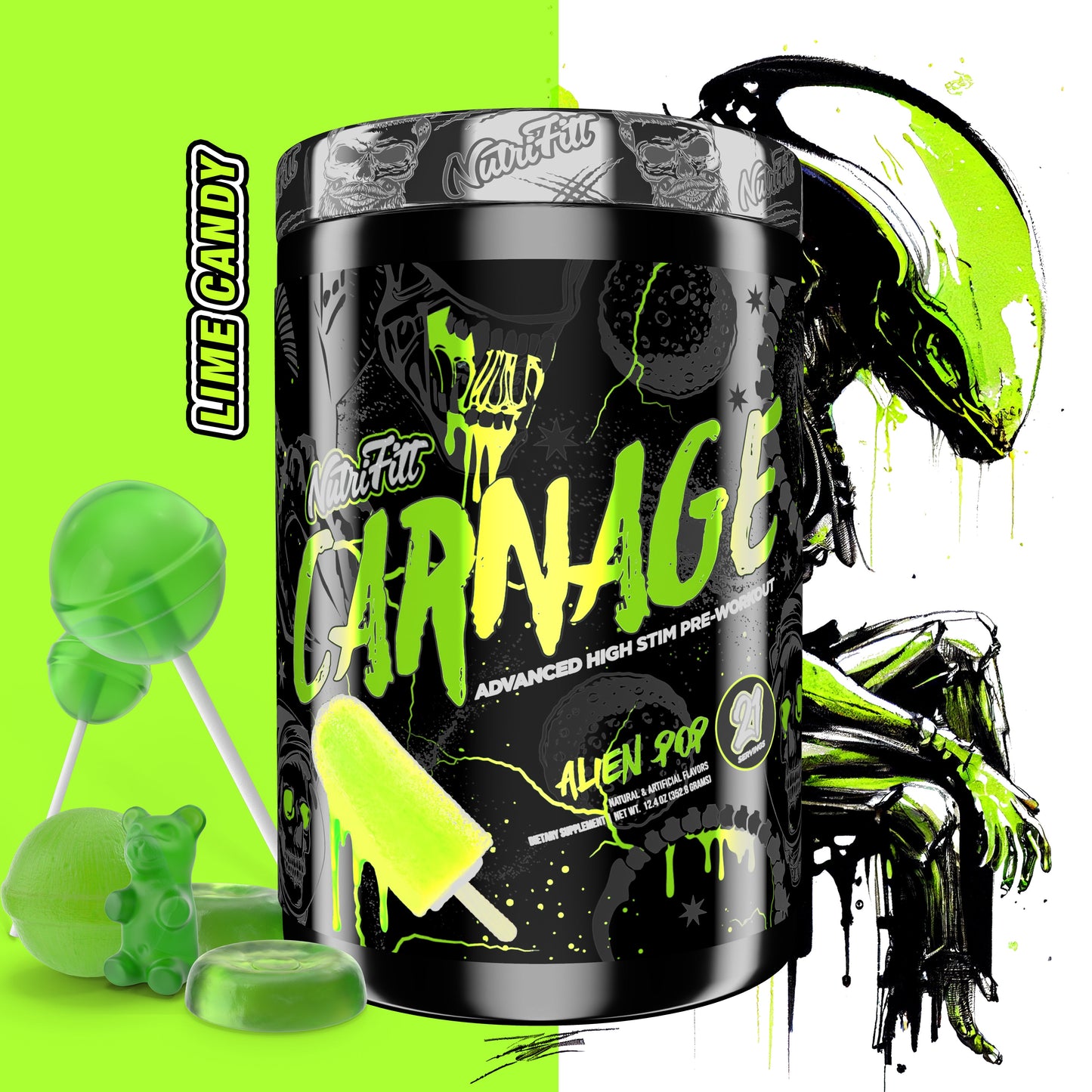 Carnage Advanced Pre-Workout