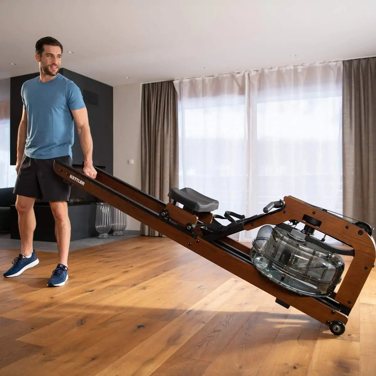 Kettler Aquarower 700 Water Rowing Machine