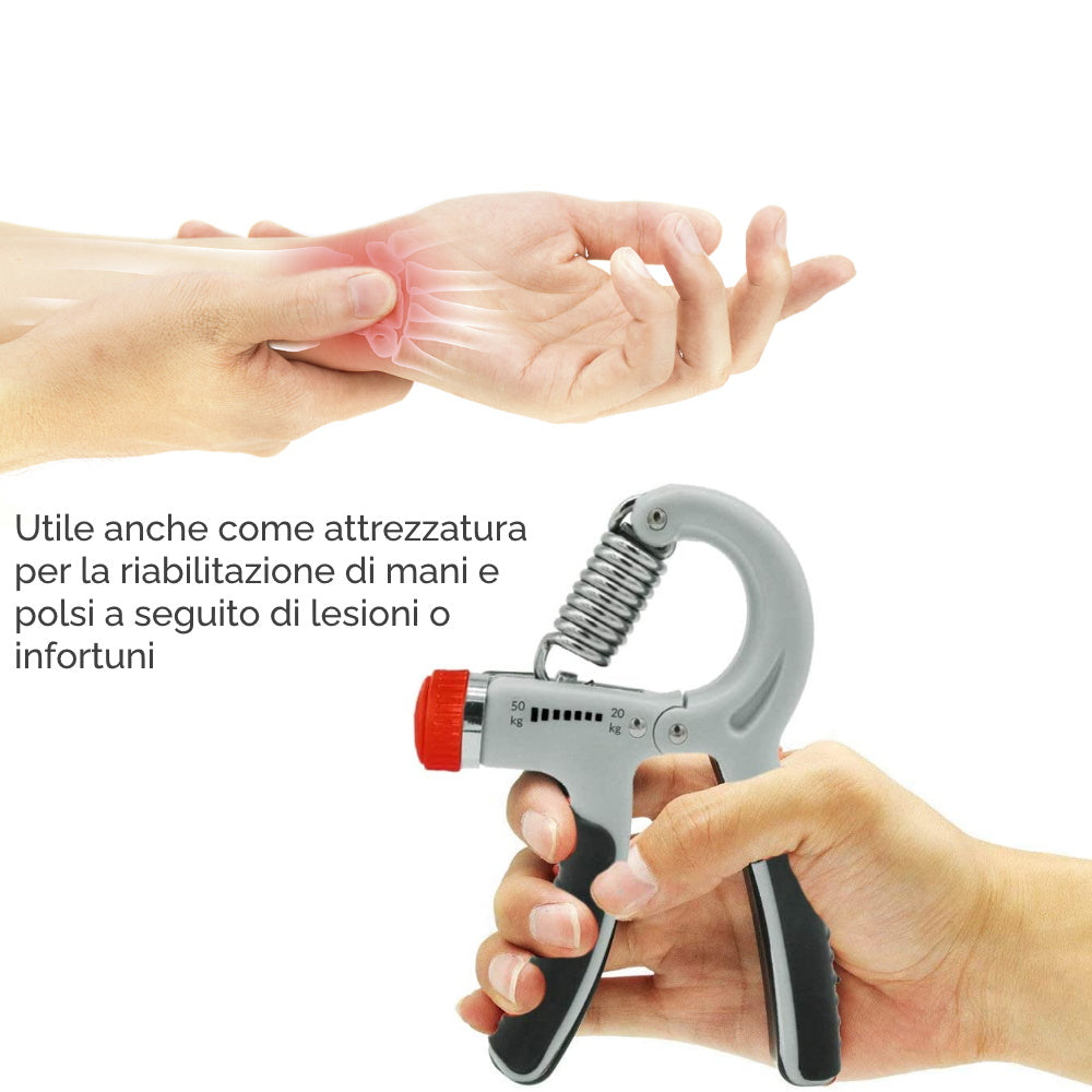 Pinza Avambracci Regolabile 20-50 kg