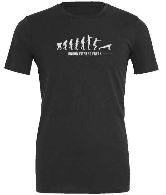 Slogan Push Up Man T Shirt - White