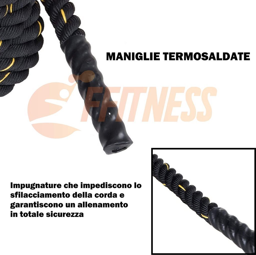 Battle Rope 9m - GYMMI