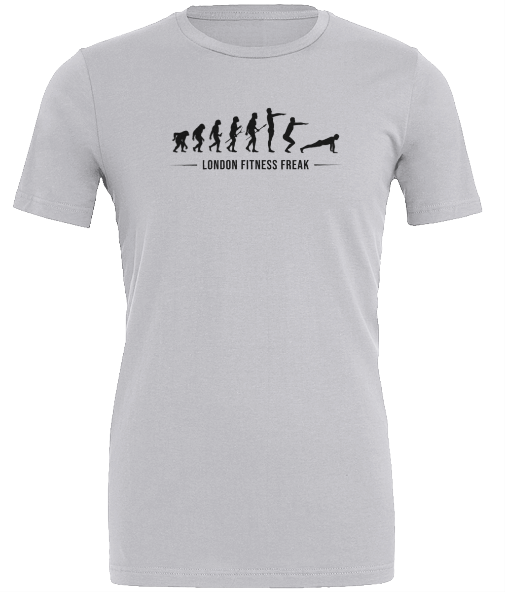 Slogan Push Up Man T Shirt - Black