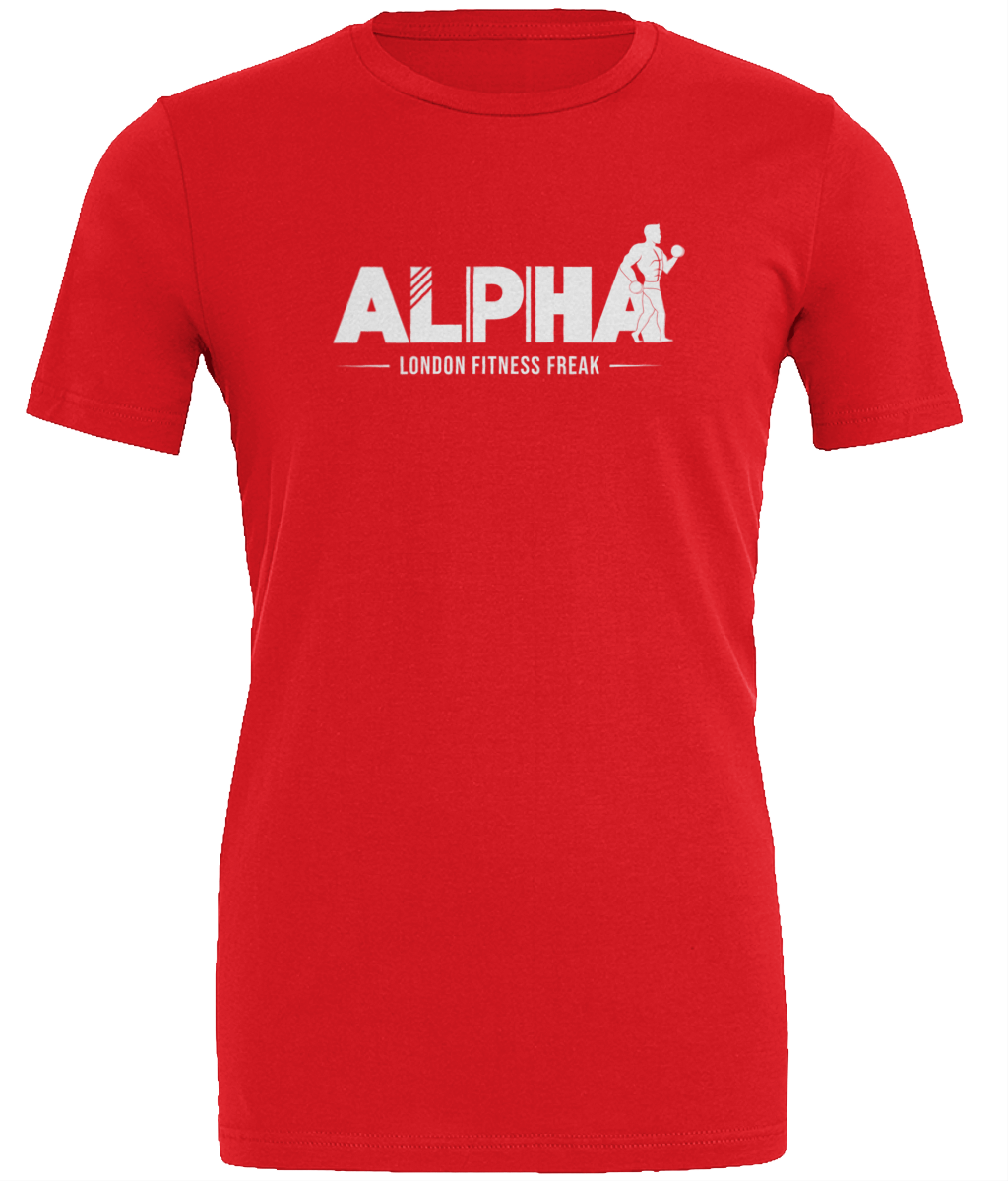 Slogan Alpha T Shirt - White