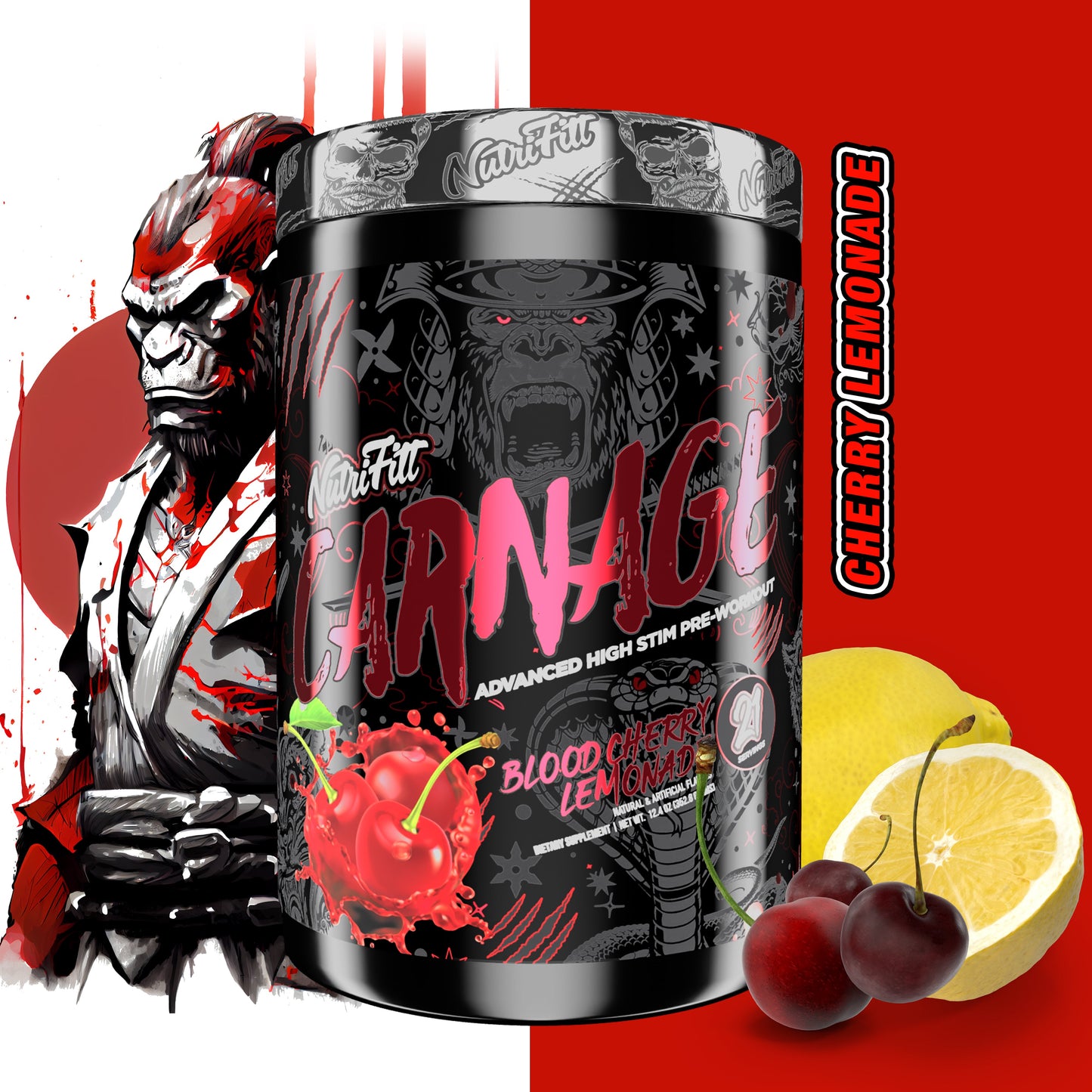 Carnage Advanced Pre-Workout