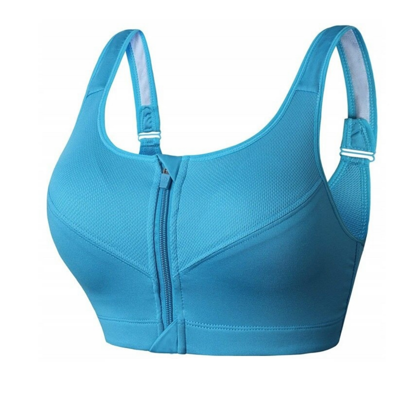 Sports Bra With Front Zipper