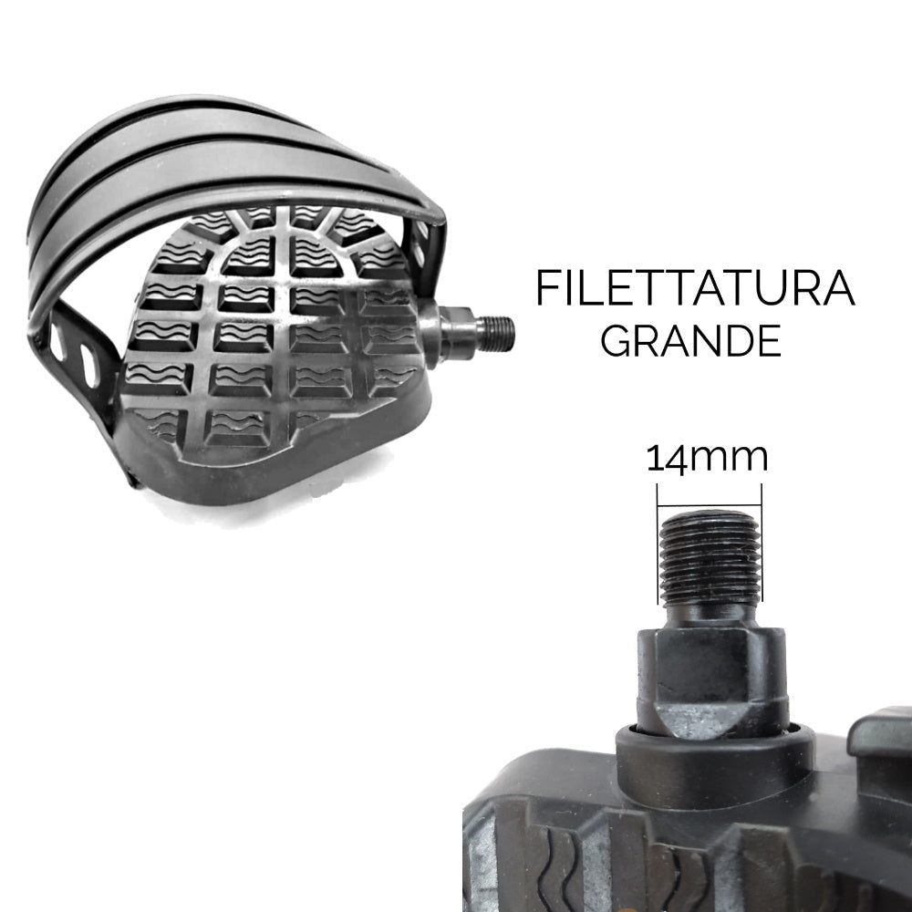 Coppia Pedali 9/16" per Cyclette - GYMMI