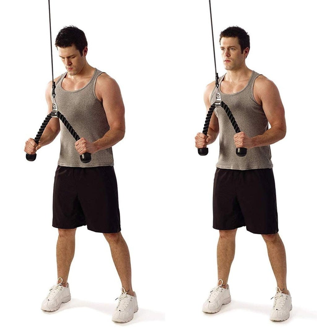 Corda Trazioni per Tricipiti - Tricep Rope - GYMMI