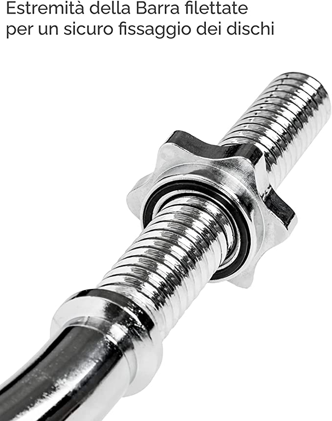 Curl Bilanciere 120 cm - GYMMI