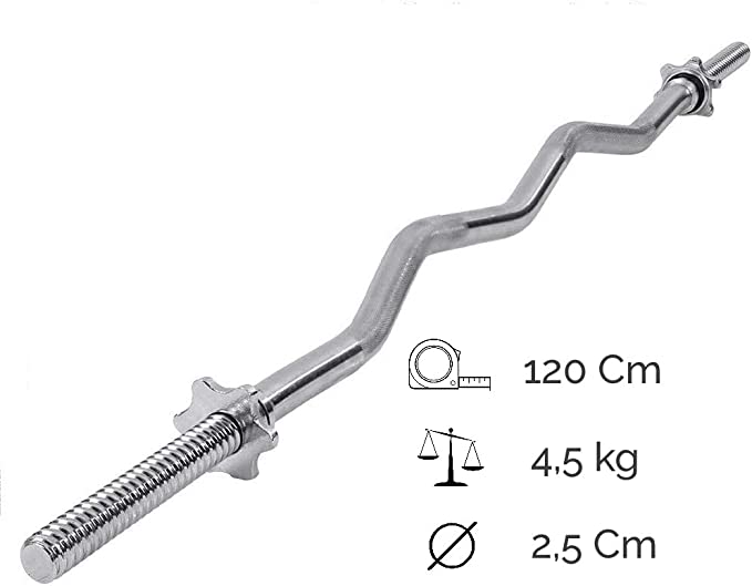 Curl Bilanciere 120 cm - GYMMI