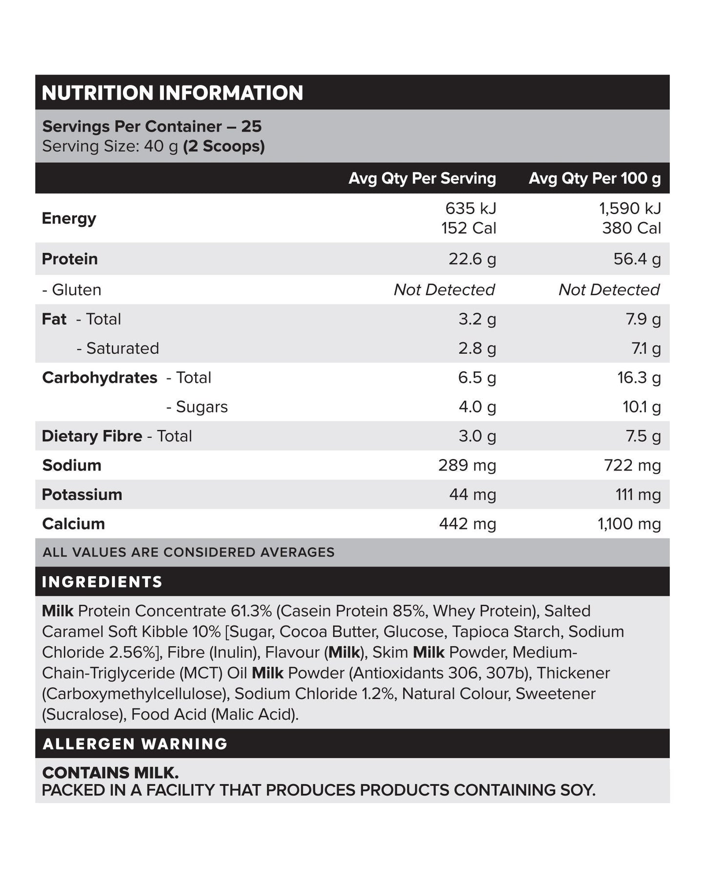 Custard Protein