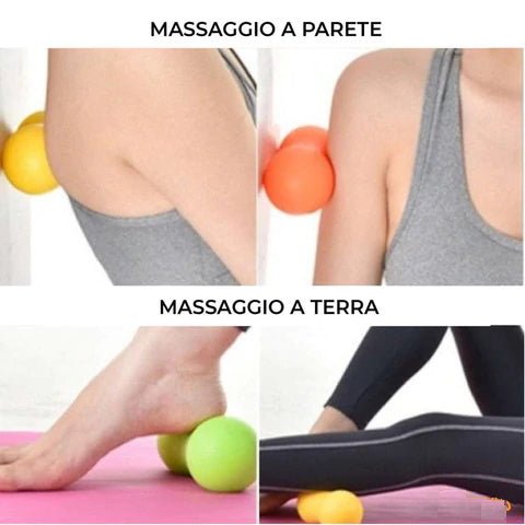 Doppia Palla Massaggiante - GYMMI