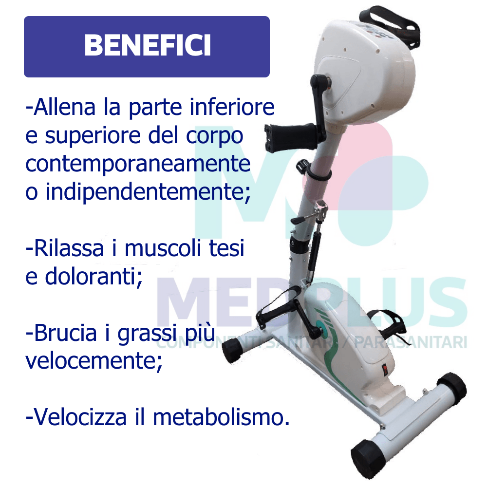Electric Pedal Exerciser - Arms & Legs - GYMMI