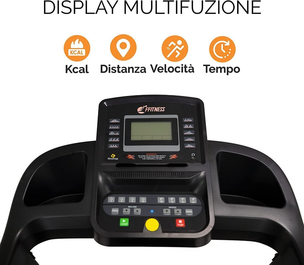 Electric Treadmill 16km/h + Adjustable Dumbbell Bundle - GYMMI