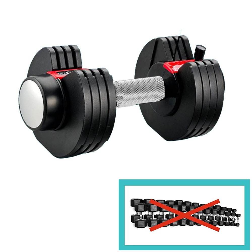 Electric Treadmill 16km/h + Adjustable Dumbbell Bundle - GYMMI