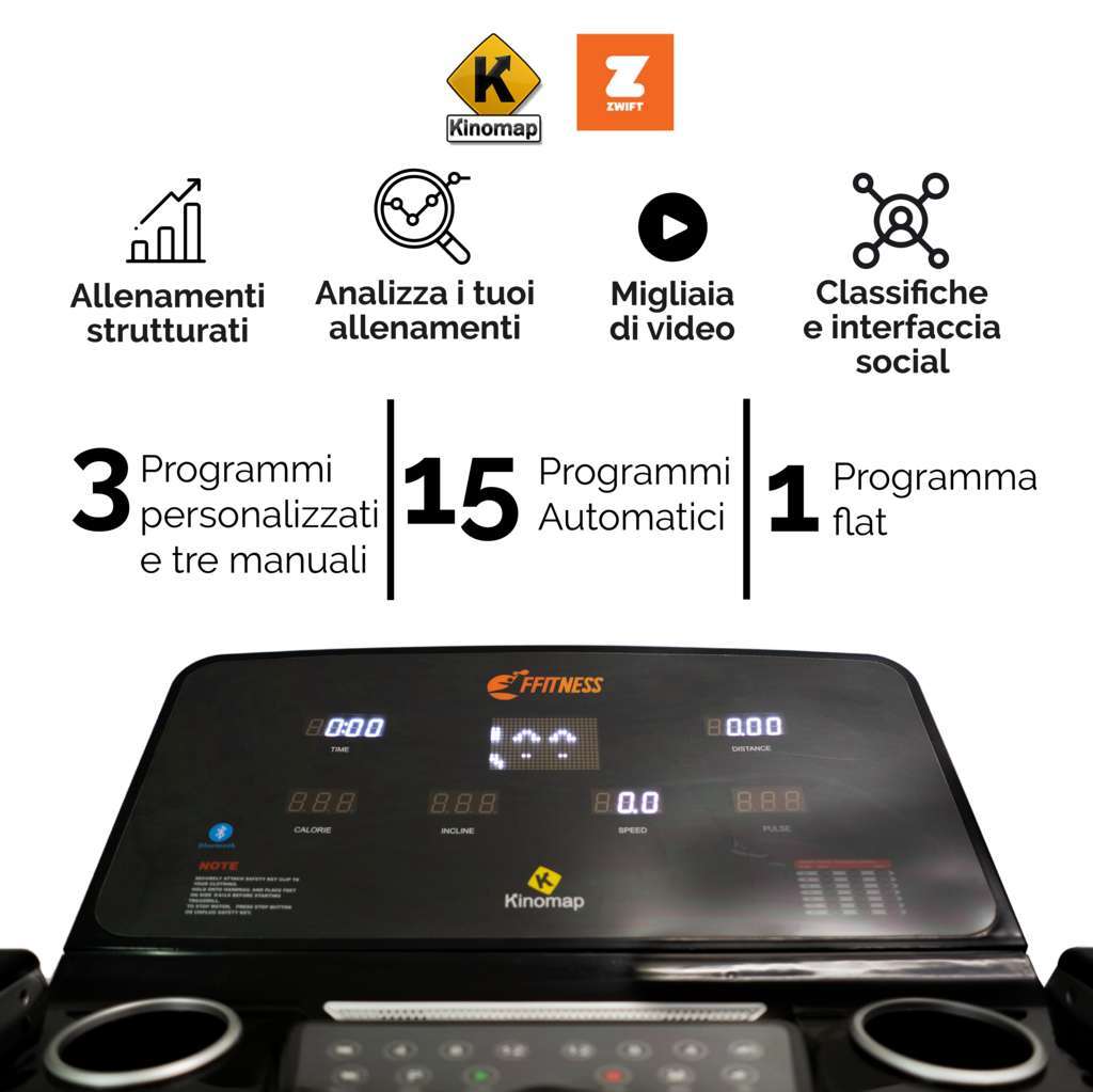 Electric Treadmill 20km/h - GYMMI