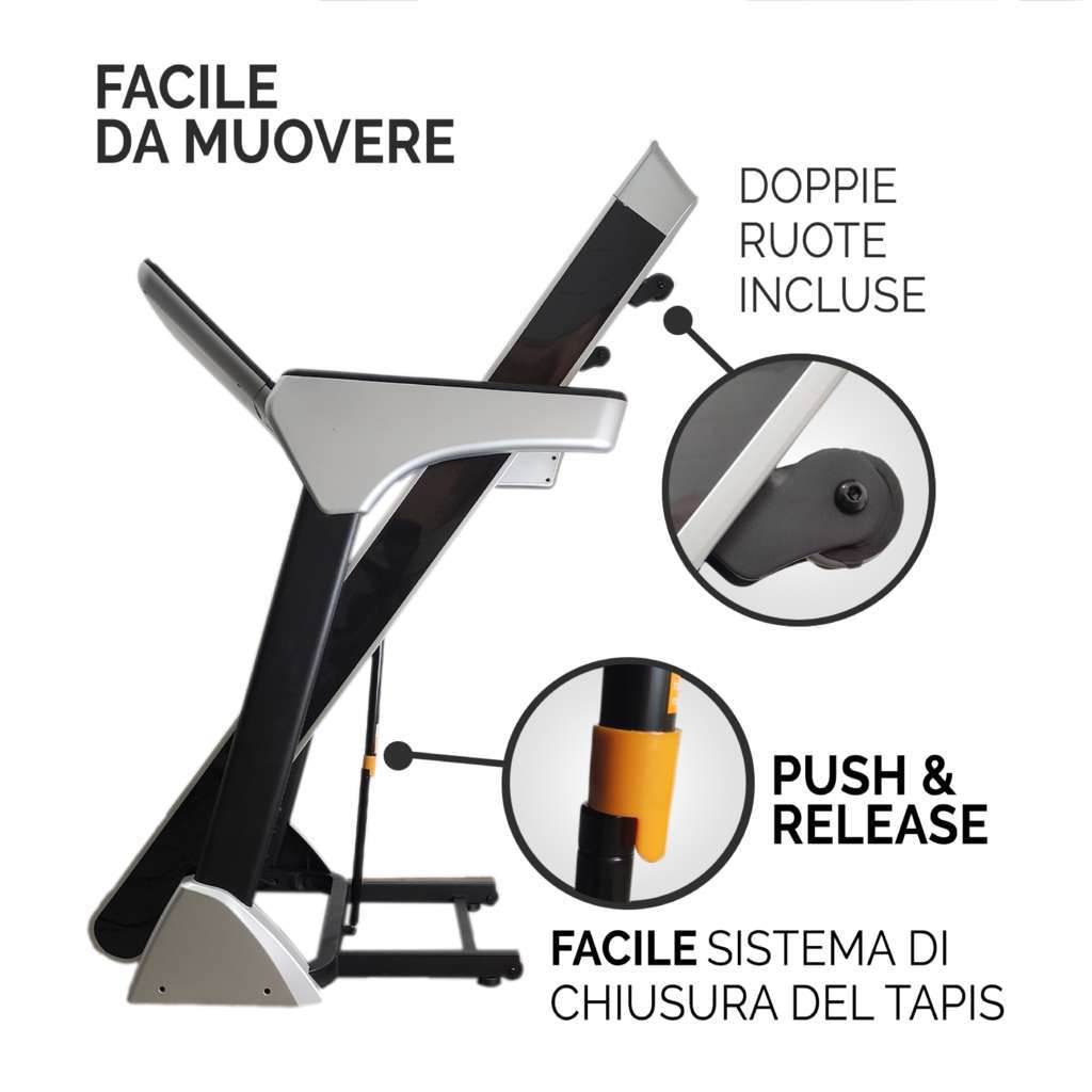 Electric Treadmill 20km/h - GYMMI