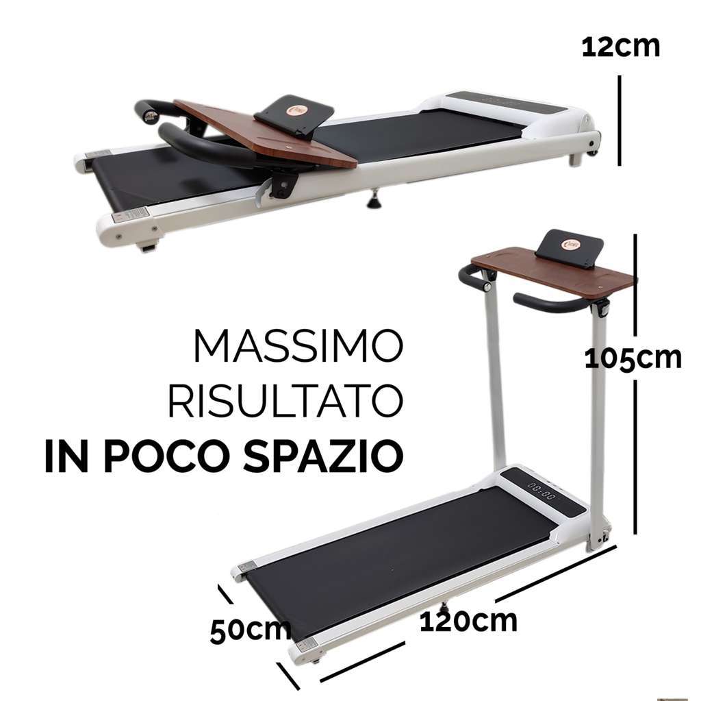 Electric Walking Treadmill with Remote - 6km/h - GYMMI