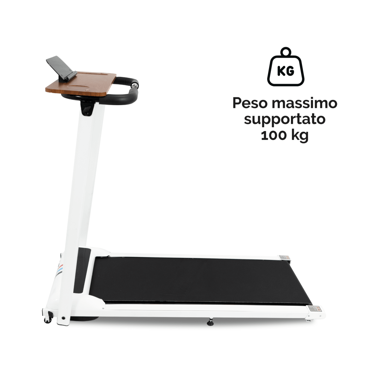 Electric Walking Treadmill with Remote - 6km/h - GYMMI