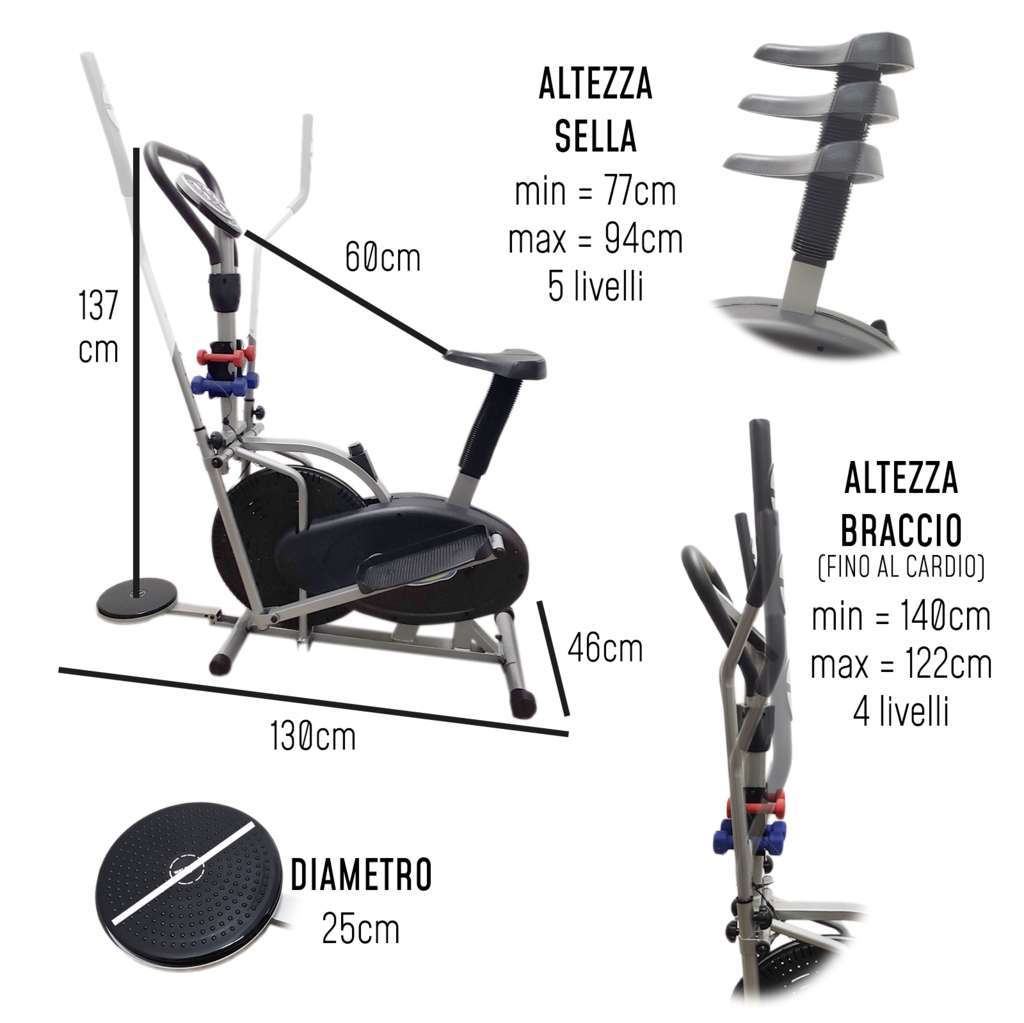 Ellittica Cross Trainer Orbitrac - GYMMI