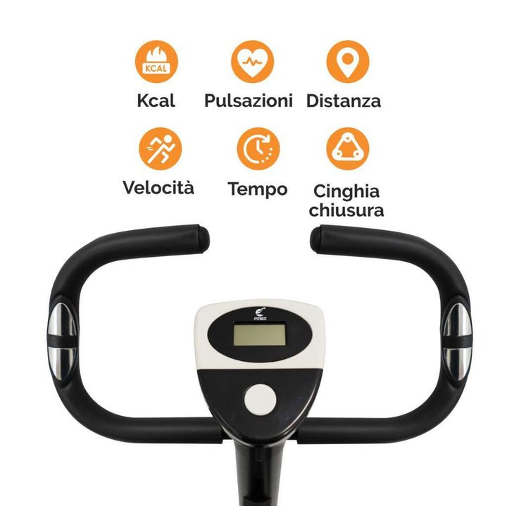 Exercise Bike + Yoga Mat + Dumbbell Bundle Kit - GYMMI