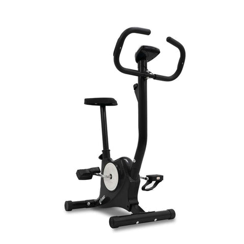 Exercise Bike + Yoga Mat + Dumbbell Bundle Kit - GYMMI