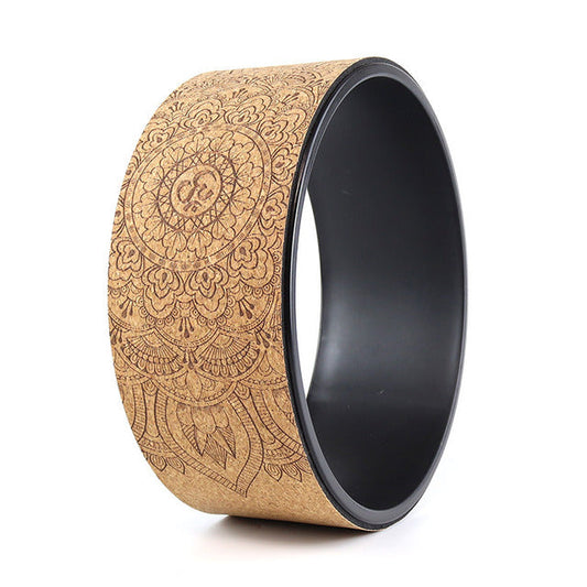 Yoga Wheel - Mandala Cork
