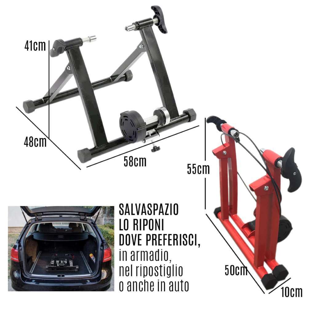 Foldable Bike Roller Trainer - GYMMI