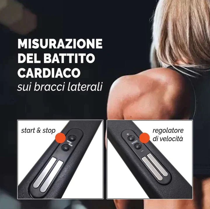 Folding Electric Treadmill 16km/h + Dumbbell Bundle - GYMMI