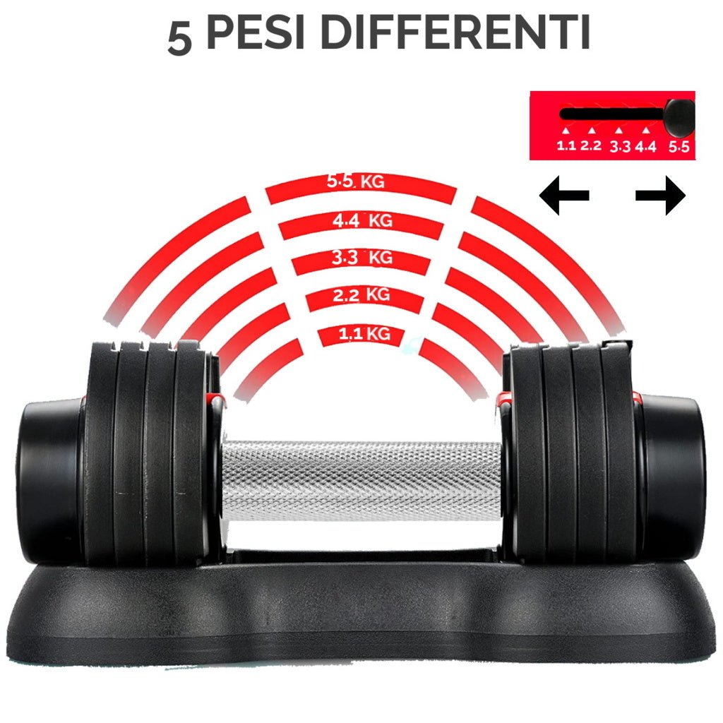 Folding Electric Treadmill 16km/h + Dumbbell Bundle - GYMMI