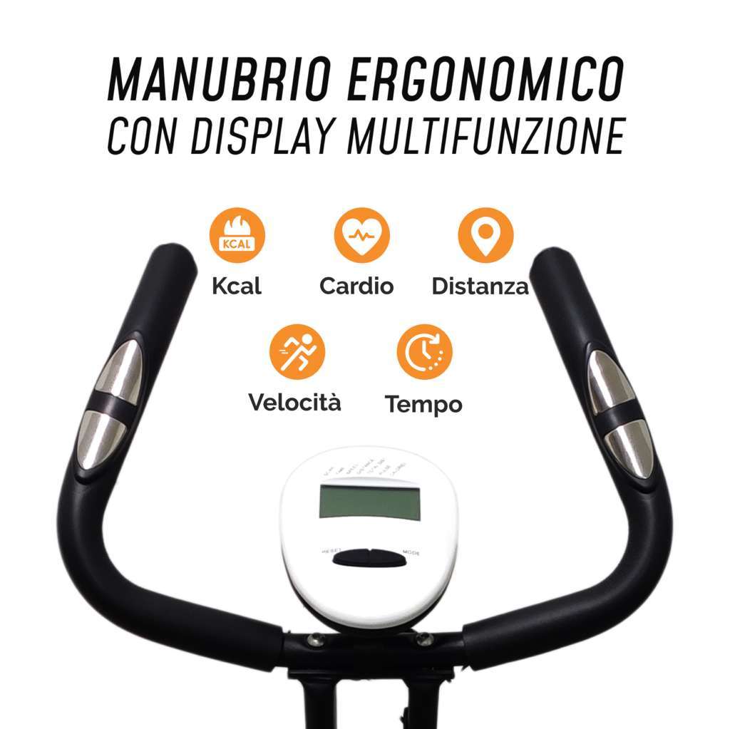 Folding X-Bike Exercise Bike - GYMMI