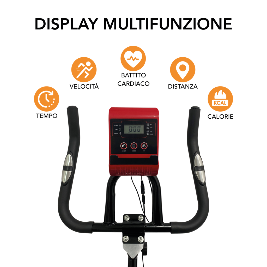 Indoor Cycling Fast Spin Bike - 6kg Flywheel
