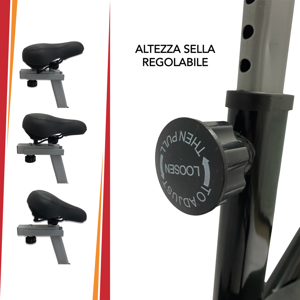 Indoor Cycling Fast Spin Bike - 6kg Flywheel