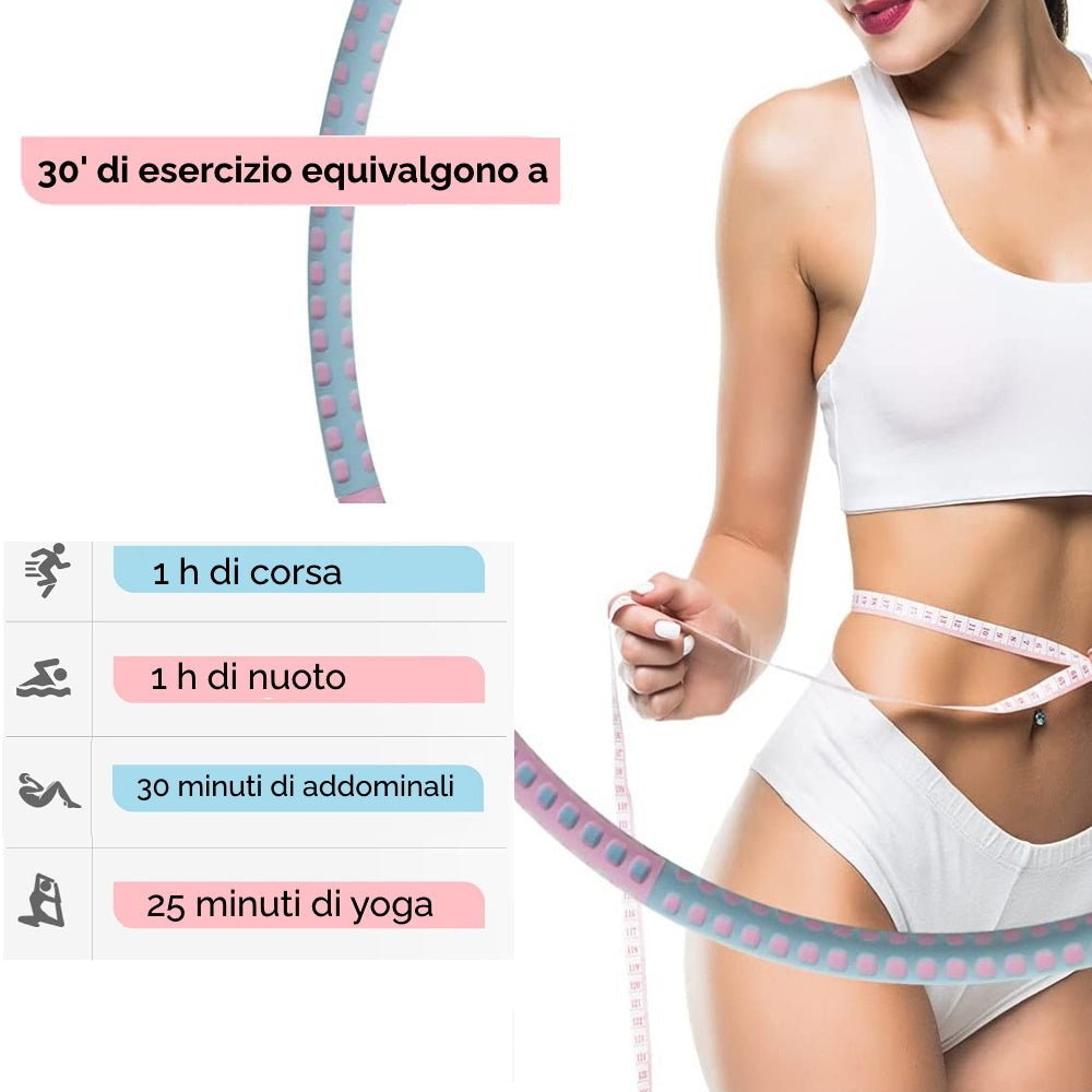 Hula Hoop Dimagrante - Cerchio Ginnico Morbido - GYMMI