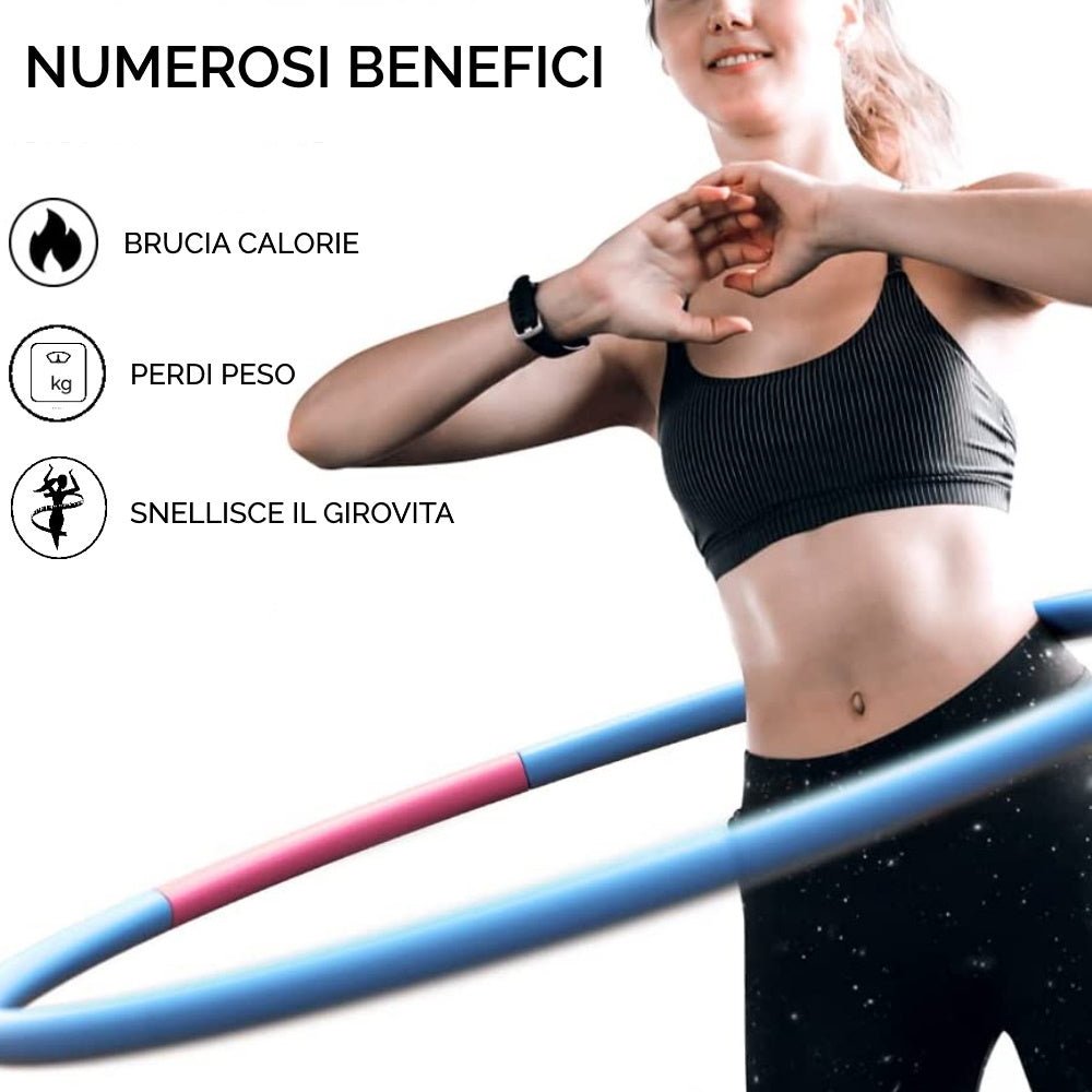 Hula Hoop Dimagrante - Cerchio Ginnico Morbido - GYMMI