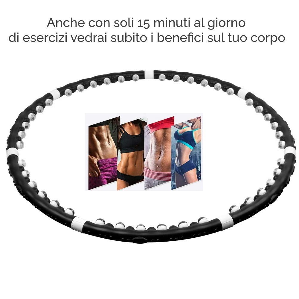 Hula Hoop Massaggiante - Cerchio Ginnico Fitness - GYMMI